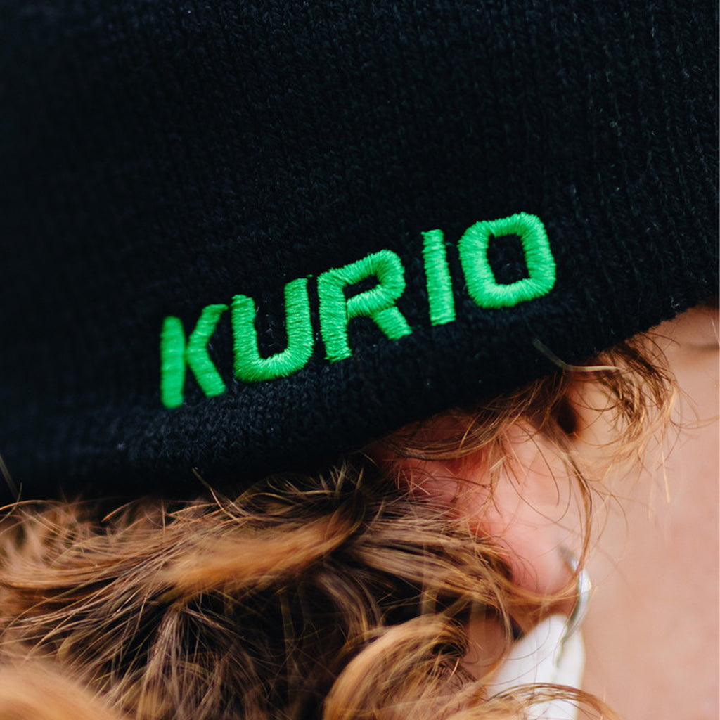 KURIO BLACK BEANIE